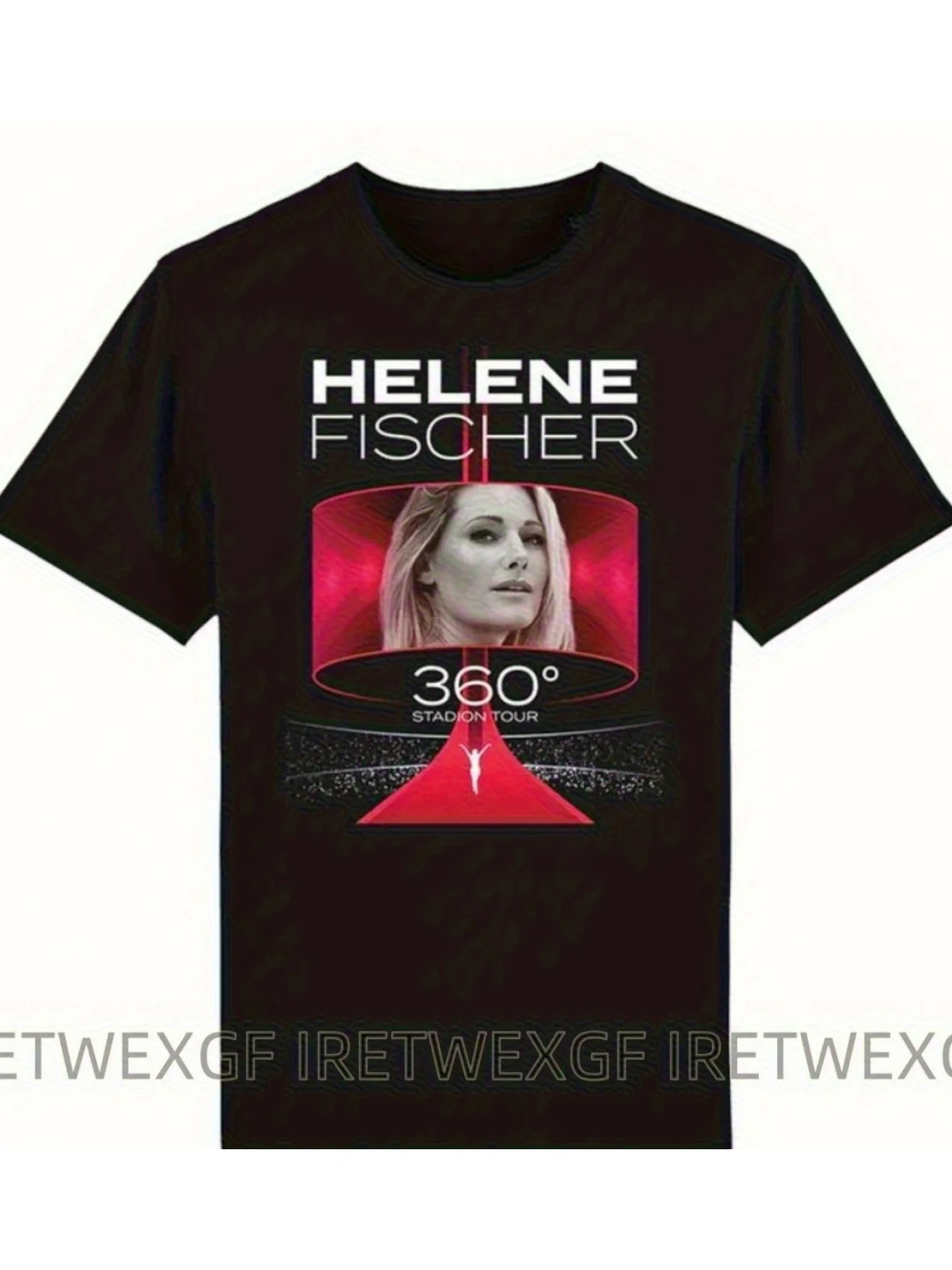 Helen Fisher Official 360° Tour T-Shirt- Unisex, All Seasons, Machine Washable, Fan Merchandise