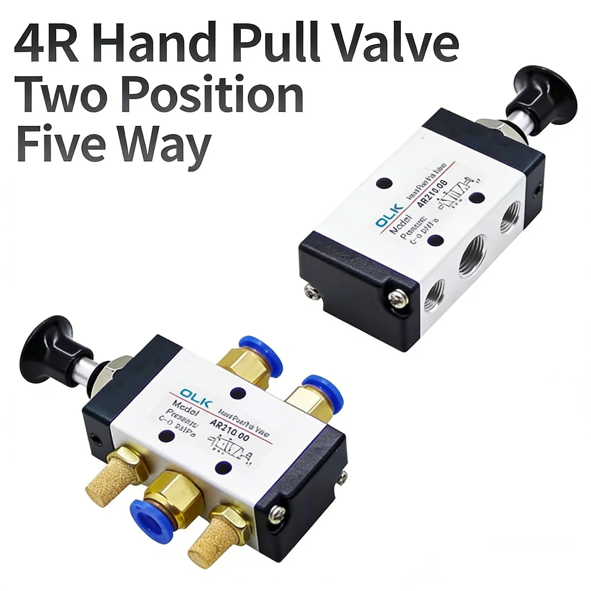 Hand-operated Valve Mechanical Valve Control Cylinder 3R210-08 4R210-08 Manual Pneumatic Switch Two-position Three-way Air Valve