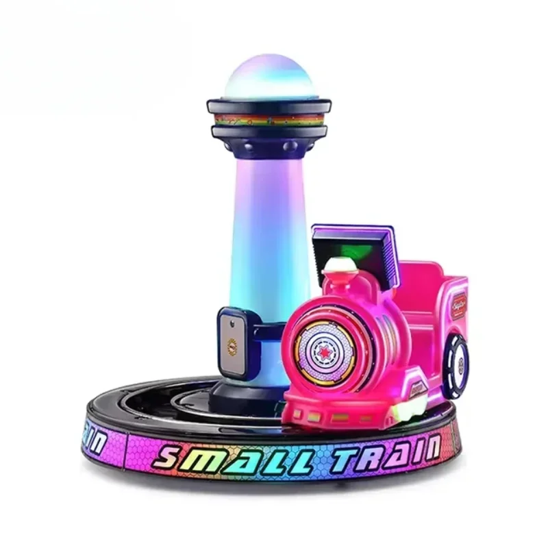 Wholesale Low Price Kids Carousel Coin Operated Game Console Kids Train Ride Swing Machine