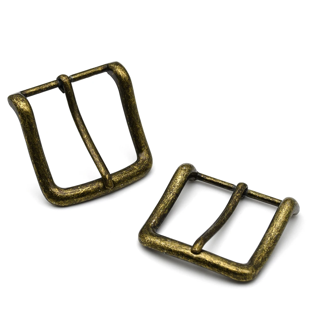 1piece 40mm Belt Buckle Antique Bronze Pin Buckle Metal Men\'s Casual Waistband Head Leather Craft Belt Parts Accessories