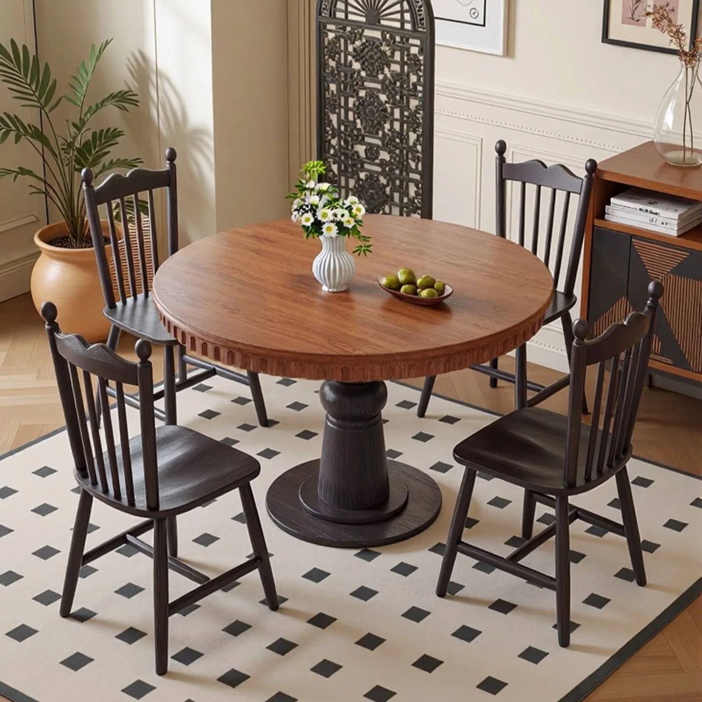 Wholesale High-Quality Solid Wood Dining Tables For Living Room And Restaurant