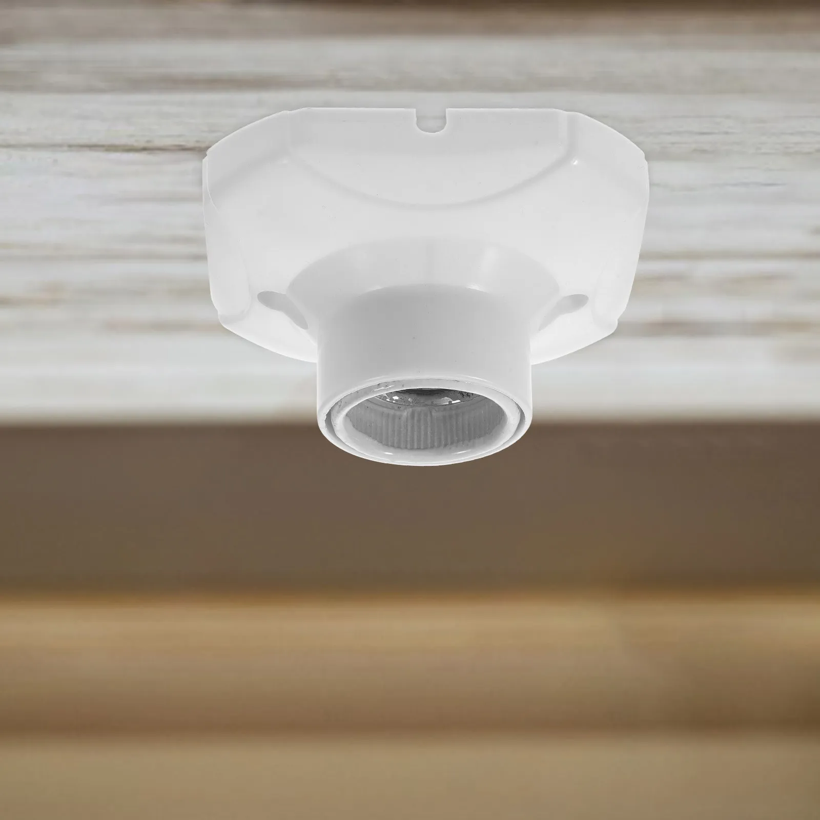 

6 шт. 250В 6А E27 квадратные керамические патроны для ламп с плоским основанием для коридора, гостиной, ресторана