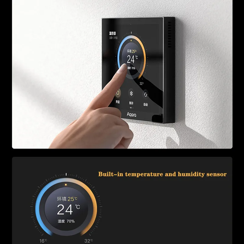 Aqara Smart Thermostat S3 Touch Screen 3.95\