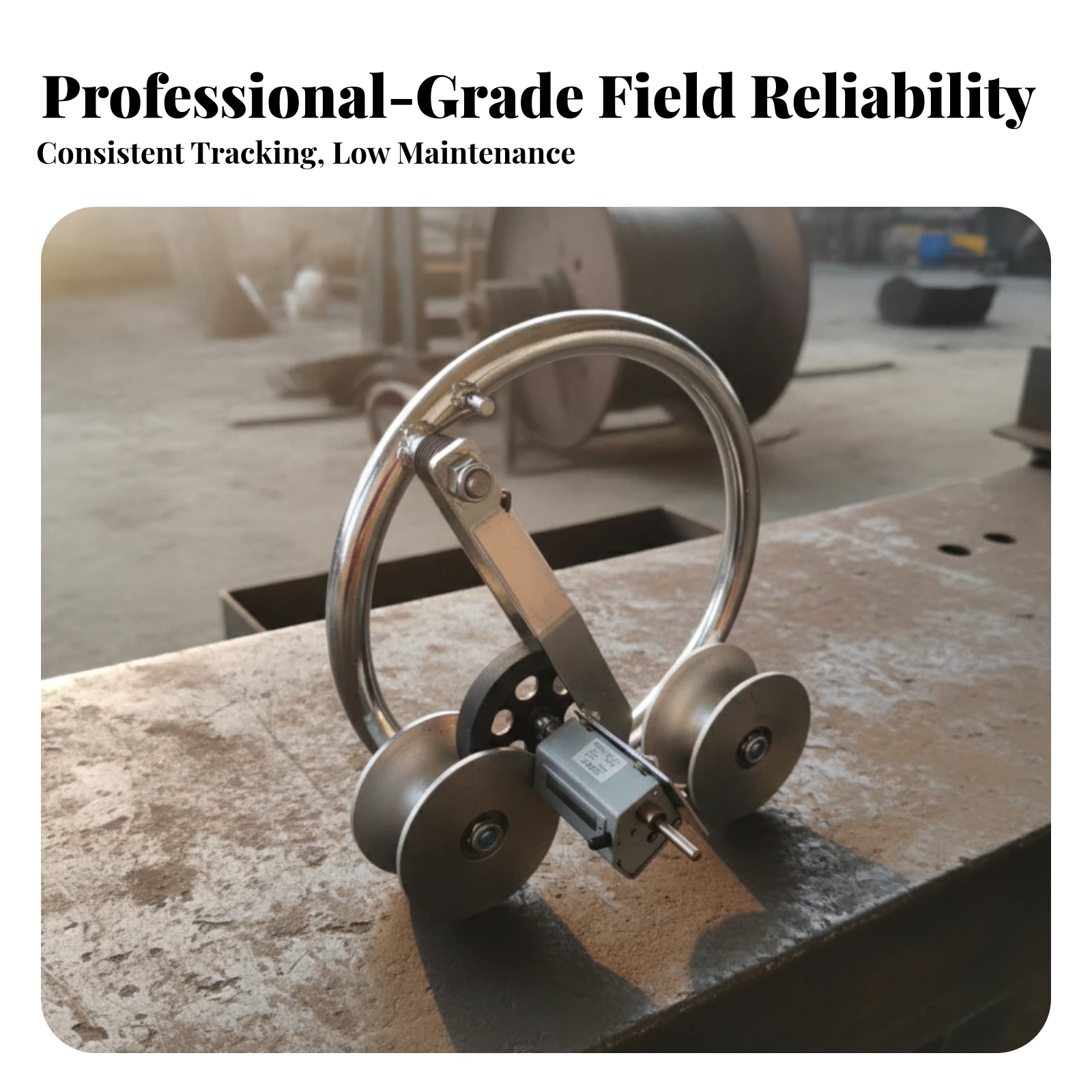 Wire Length Measuring Instrument Compact Wire Cable Length Counter Mechanical Rolling Wheel Meter Accurate for Electricians