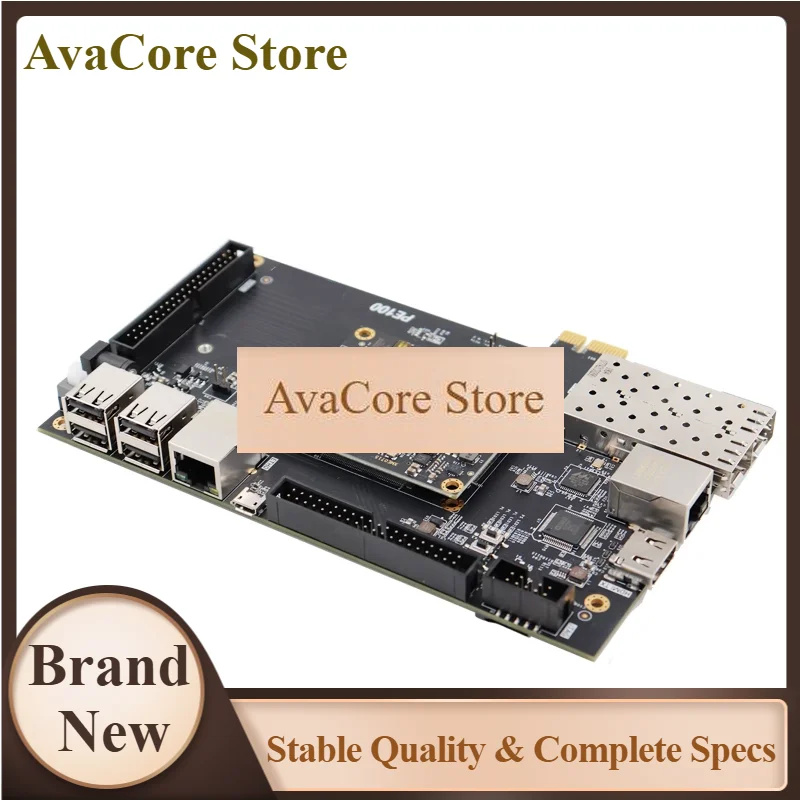 AvaCoreFpga Pcle2.0 Development Board Xilinx Zynq7000 Soc Xc7z015 With Gigabit Ethernet Fibre Optic Sfp Hdmi-compatible Usb2.0 U