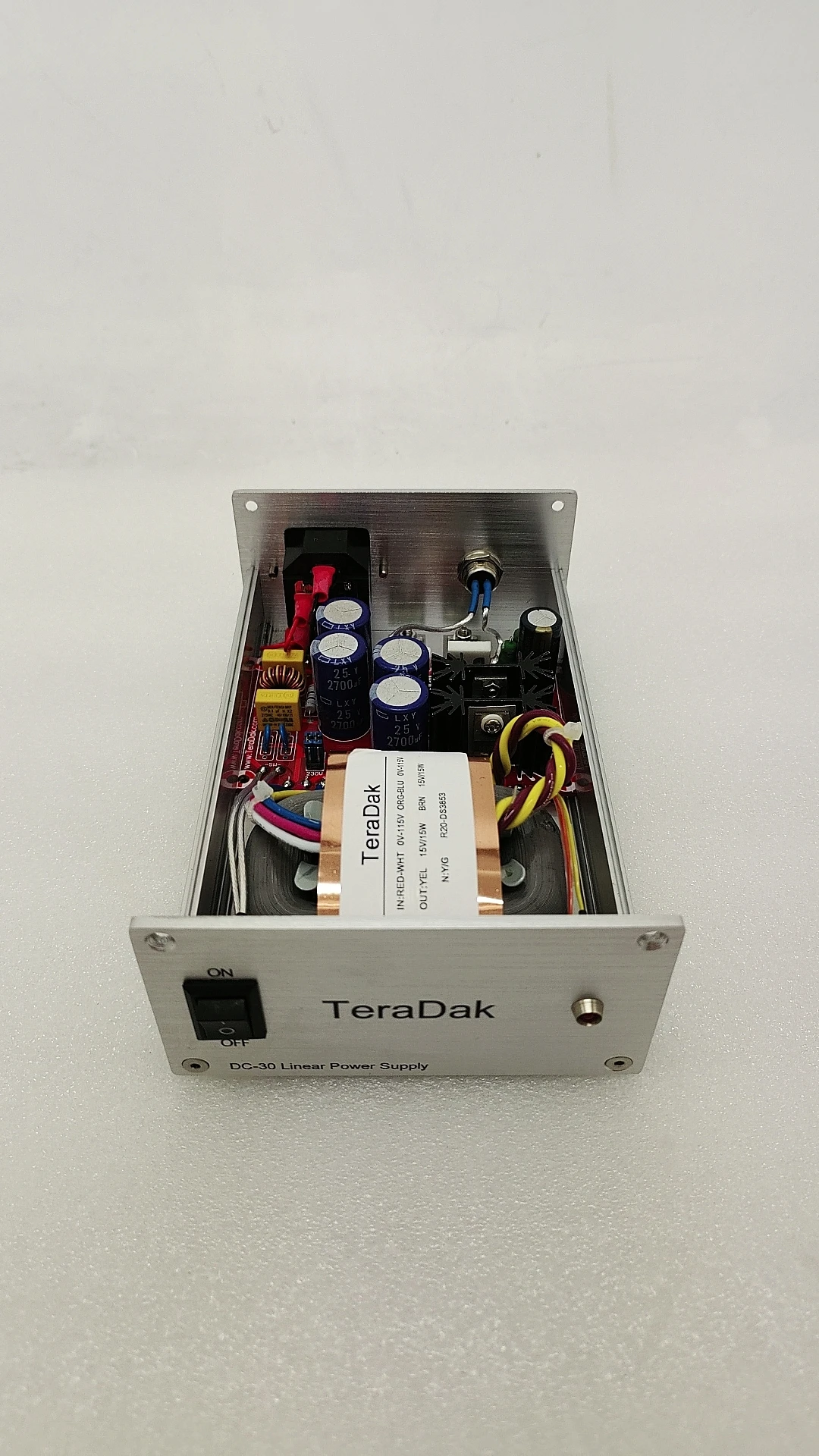 Teradak-fuente de alimentación lineal, dispositivo de V90-DAC de fidelidad Musical, 12V, 2a