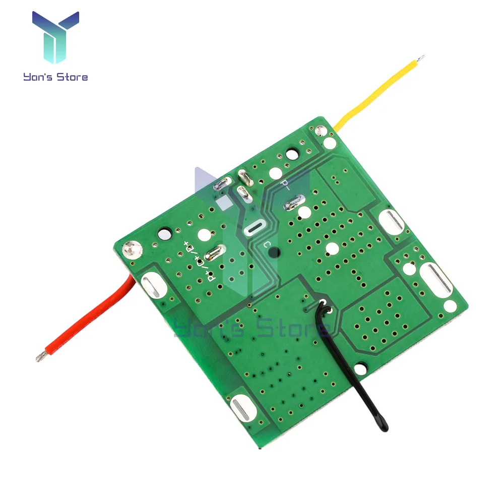 1PC 5S 21V 12A Li-Ion Lithium Battery Charging Protection Board Module Pack Circuit Board Module For Power Tools -40℃-85℃