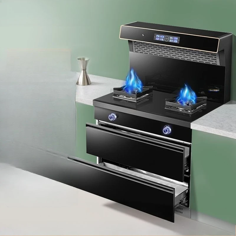 

Integrated stove, kitchen, household smart disinfection cabinet, frequency conversion range hood, multi-functional steam oven