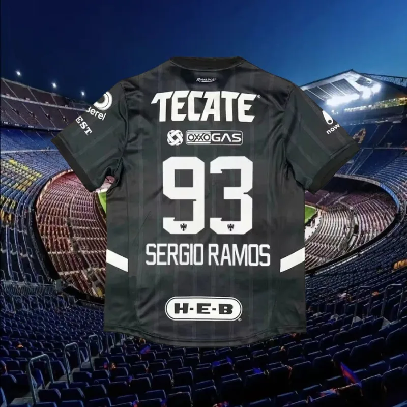 2026 الأكثر مبيعا جديد ثلاثية الأبعاد مطبوعة مونتيري لكرة القدم جيرسي للرجال والنساء ، قميص التجفيف السريع ، تنفس تي شيرت موتو #2