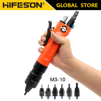 HIFESON Pneumatic Air Rivet Nut Gun Insert Threaded Pull Setter Riveter Rivnut Tool for M3 M4 M5 M6 M8 M10 Lengthen Rivet Head