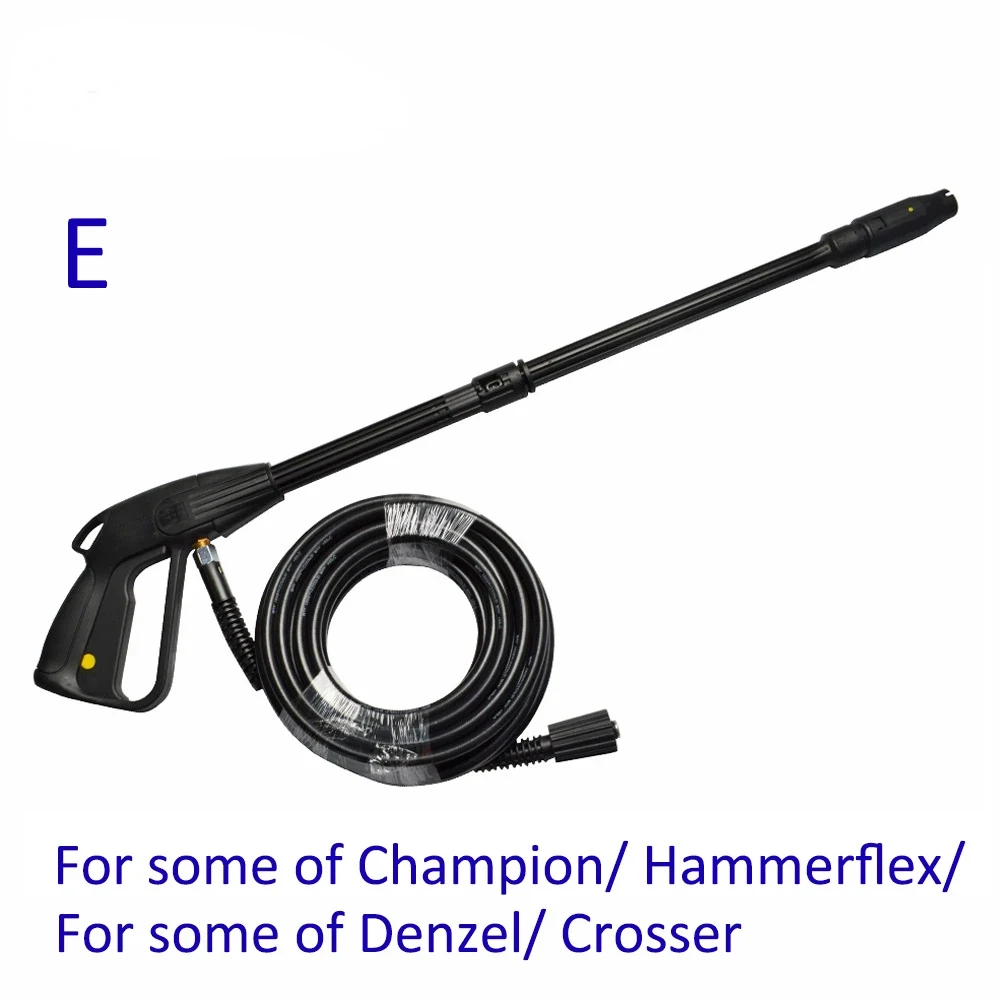 Pressure Washer Gun Hose Kit Car Washer Water Spray Gun Hose  for Karcher Champion Elitech Hammer Interskol Sterwins Lavor Bosch