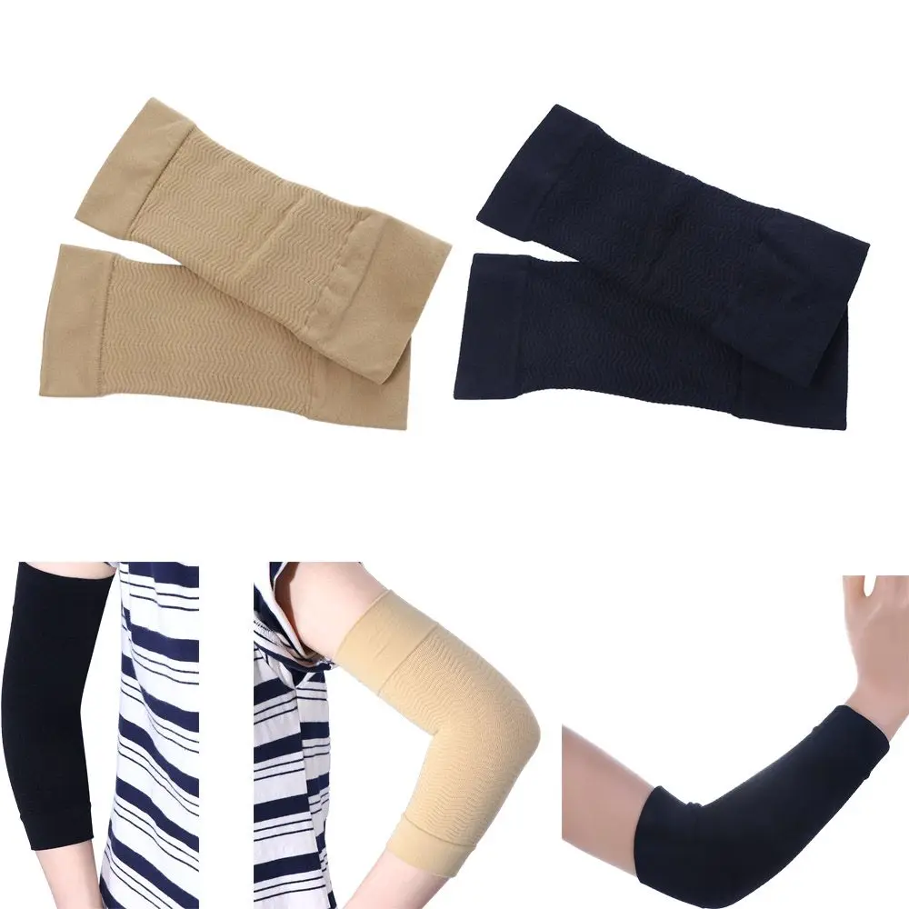 

Slimming Elastic Solid Colors Arm Wraps Massager Compression Arm Sleeves Support Elbow Sock Improve Shaper Sleeve Arm Warmers