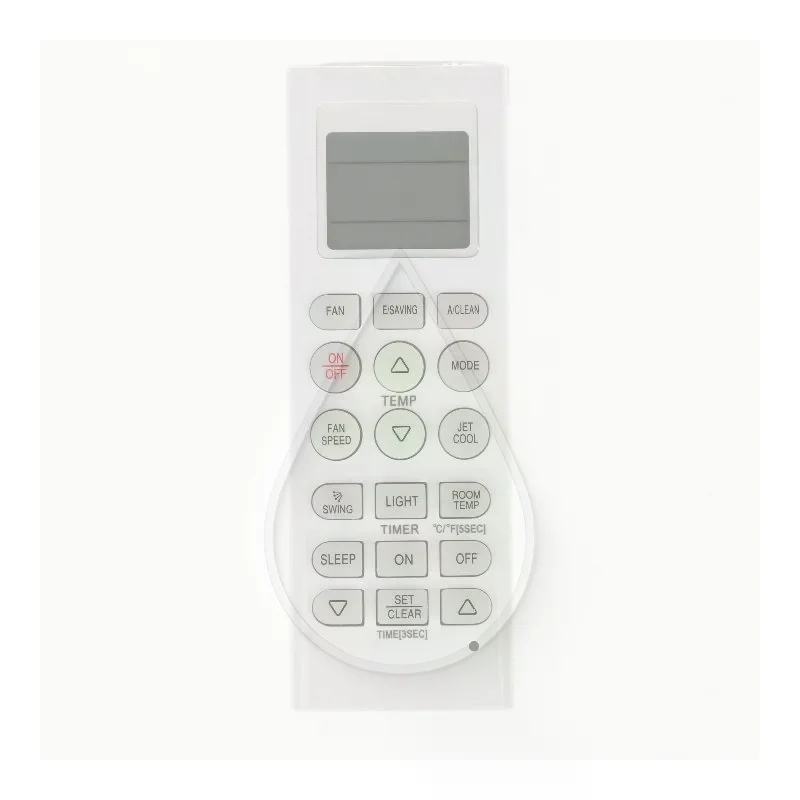 Replacement A/C Remote Control AKB73315601 Easy to Operate Fits AKB73215509 Air Conditioning Household Daily Use