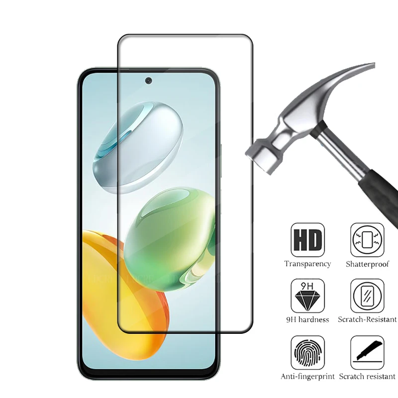 4/3/2/1Pcs For Honor 200 Smart Glass Huawei Honor 200 Smart Tempered Glass 9H Full Cover Screen Protector Huawei Honor 200 Smart