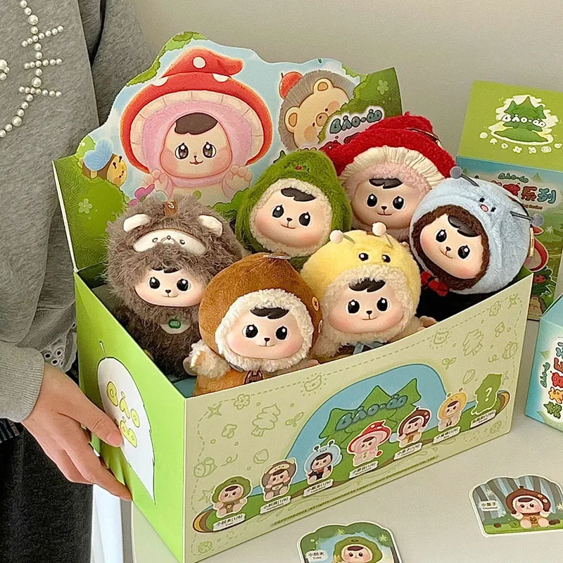 In Stock CQTOYS Bao-Ao Forest Friends Gathering Series Blind Box Mystery Box Kawaii Action Anime Figure Toys