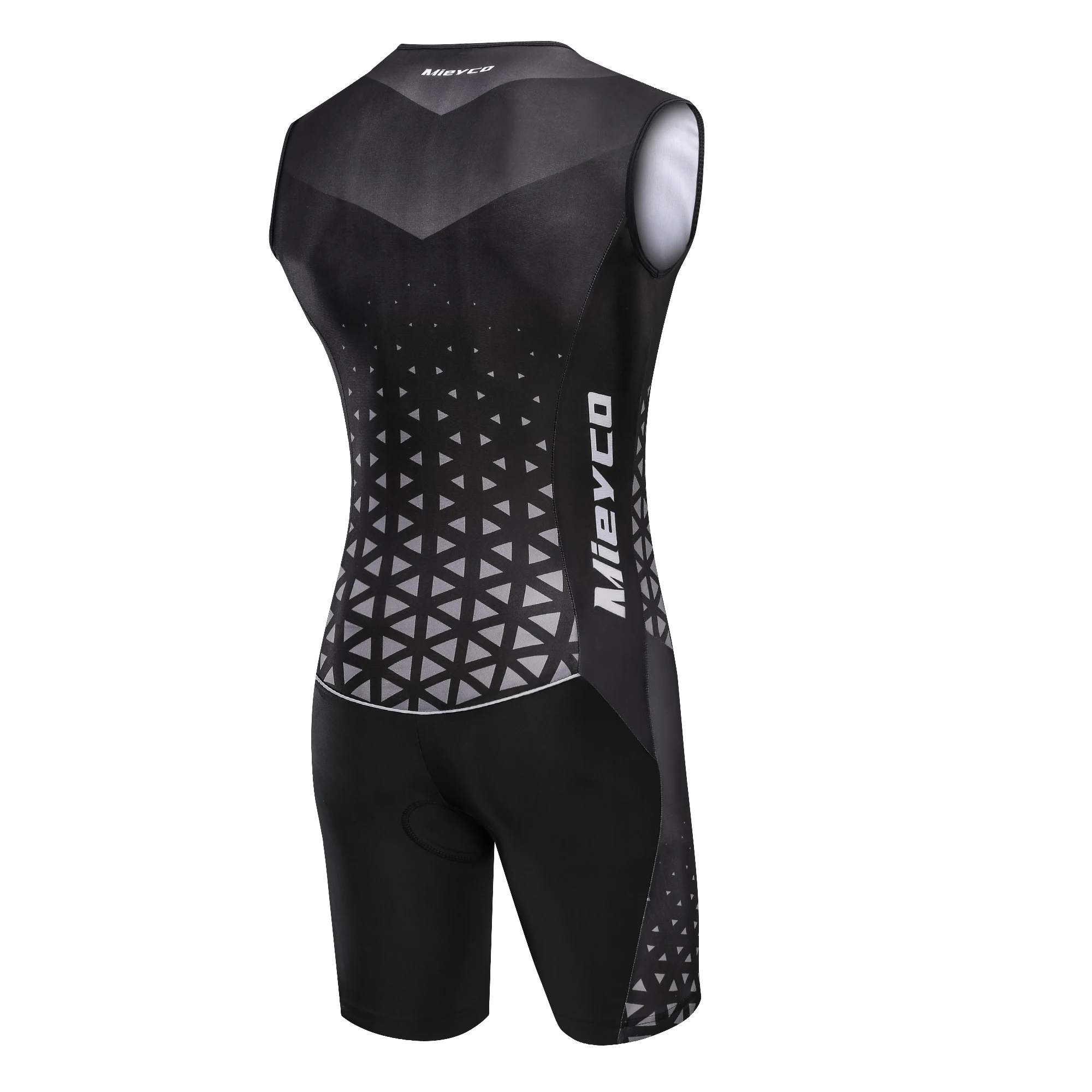 Mieyco Mens Triathlon Trisuit High Stretch Breathable Quick Dry Skinsuit For Swim Bike Run Cycling Race Training Sportswear
