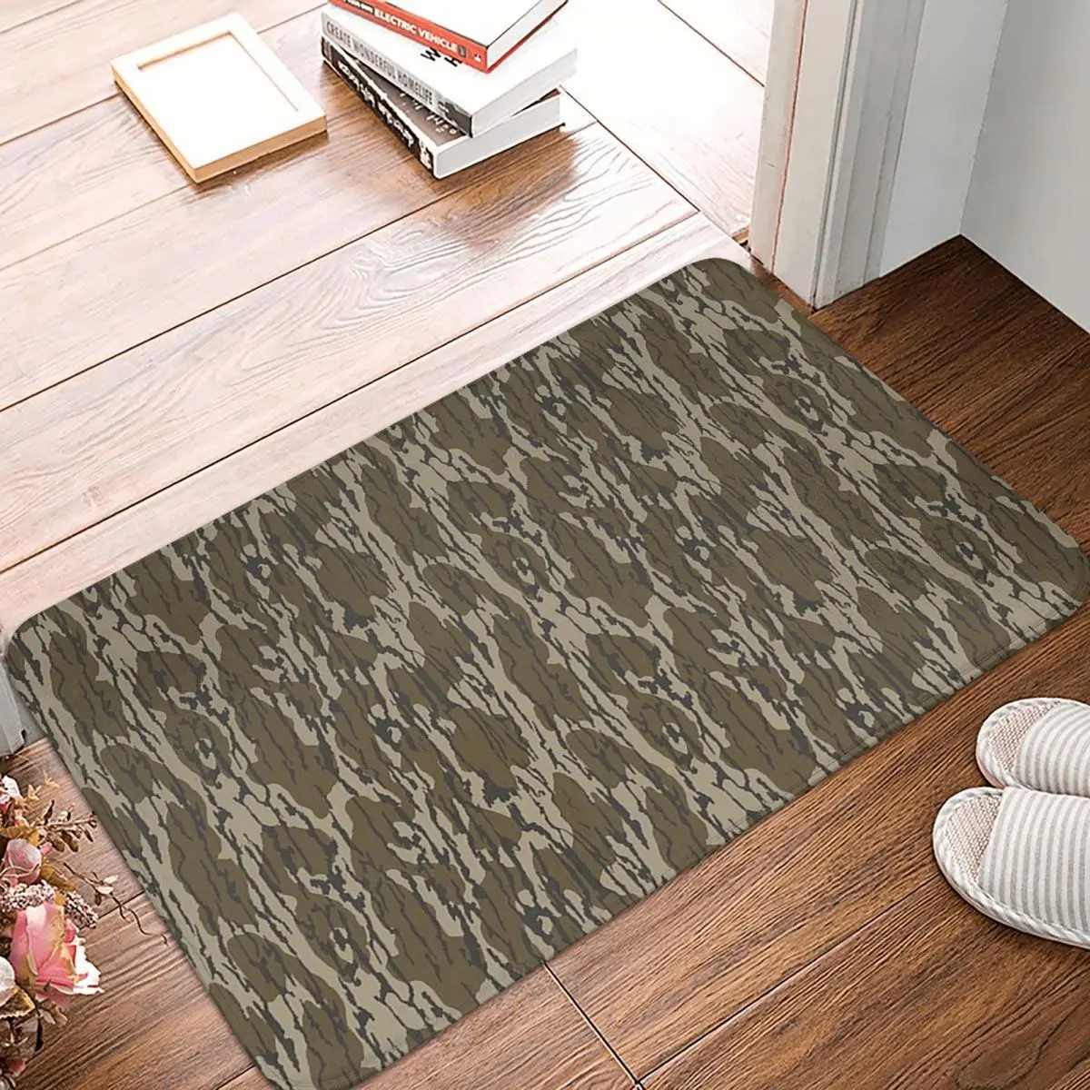 Everything Bottom Lands Cam Anti-slip Doormat Floor Mat Durable Carpet Rug for Kitchen Entrance Home Bedroom Footpad Mats