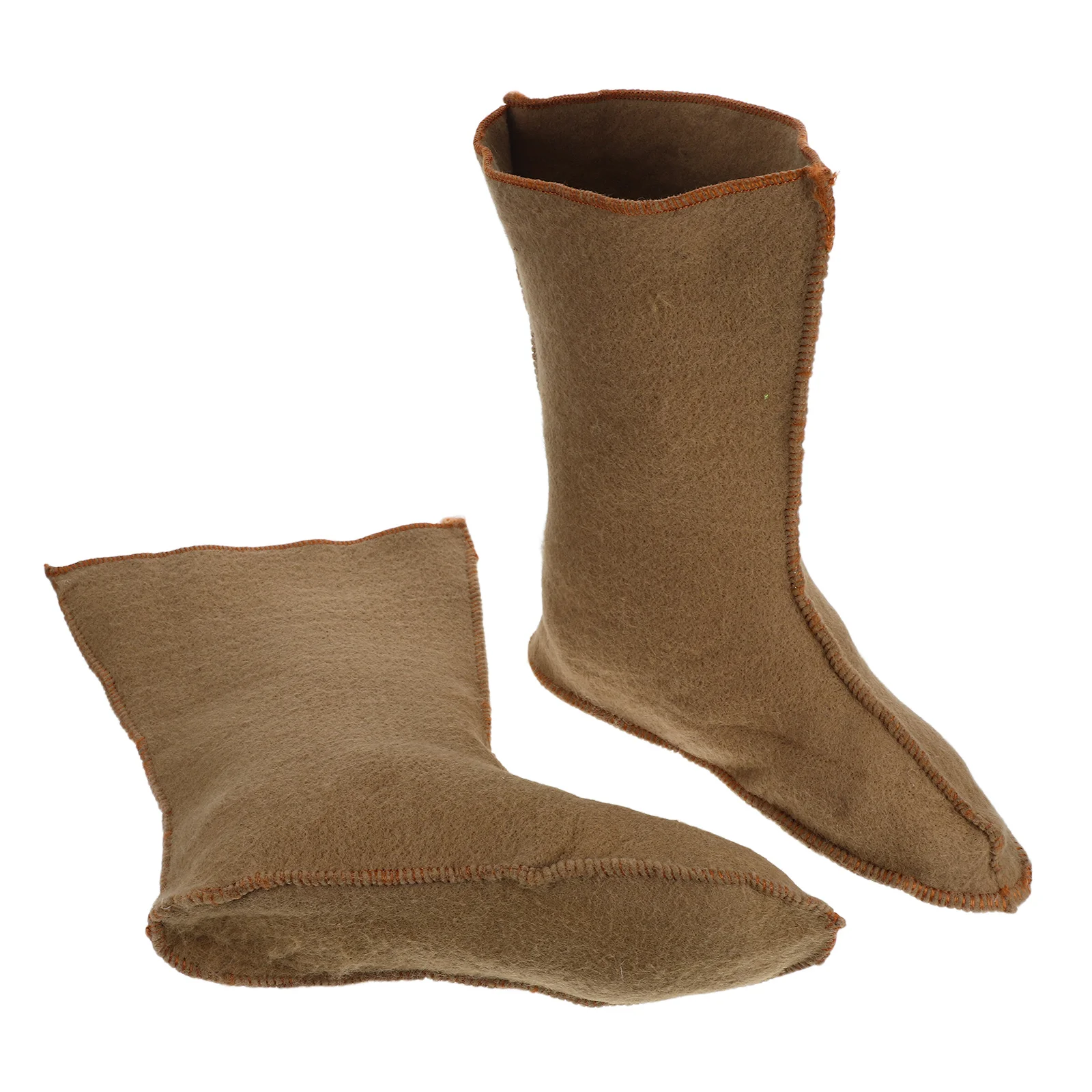 

1Pair Men Winter Snow Boots Warm Waterproof Insulated Oxford Cloth Outdoor Hiking Fishing Cold Weather Boot Liners