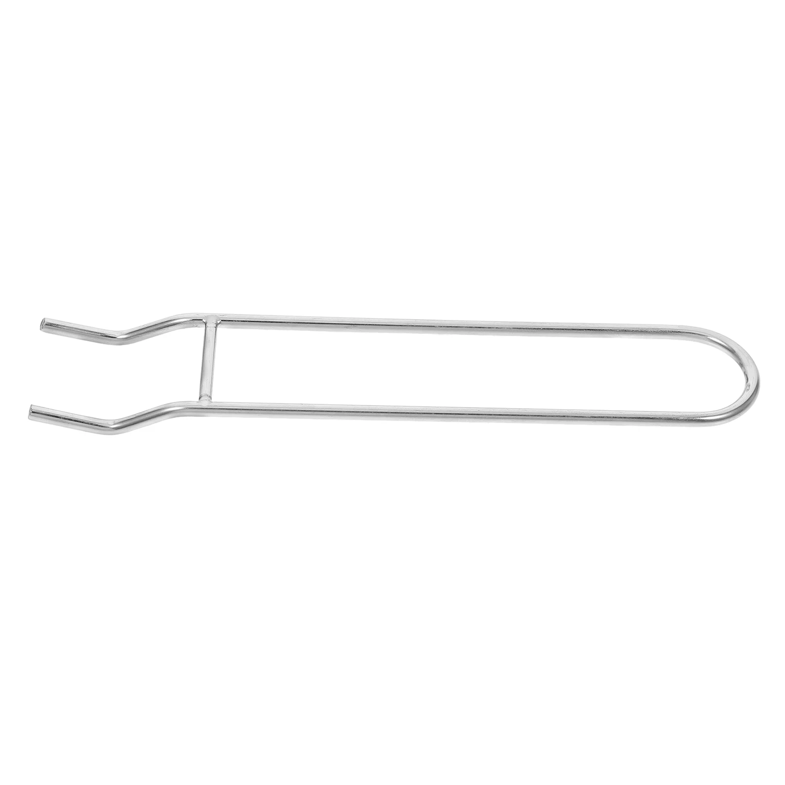 

Grill Grilled Spit Cast Iron Lid Lifter Barbecue Gripper Accessories Tools Silver Bbq