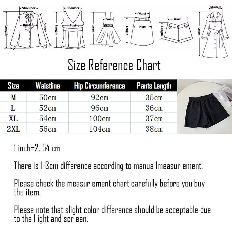 Summer Women\'s Shorts High Waist Casual Sports Shorts Loose Homewear Bottoms Elastic Hot Pants Solid Wide Leg Sweat Short