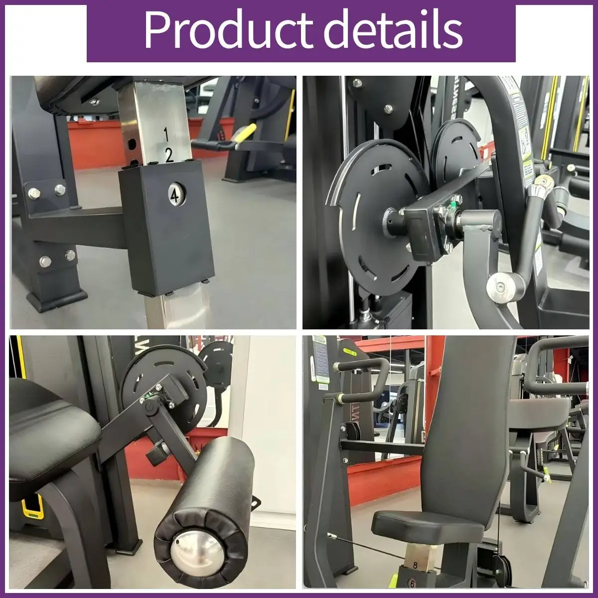 مقعد انخفاض قابل للتعديل 2025 - منتج رياضي ساخن مع جلد عالي النطاق مقاوم للخدش وسهل العناية للمدربين #4