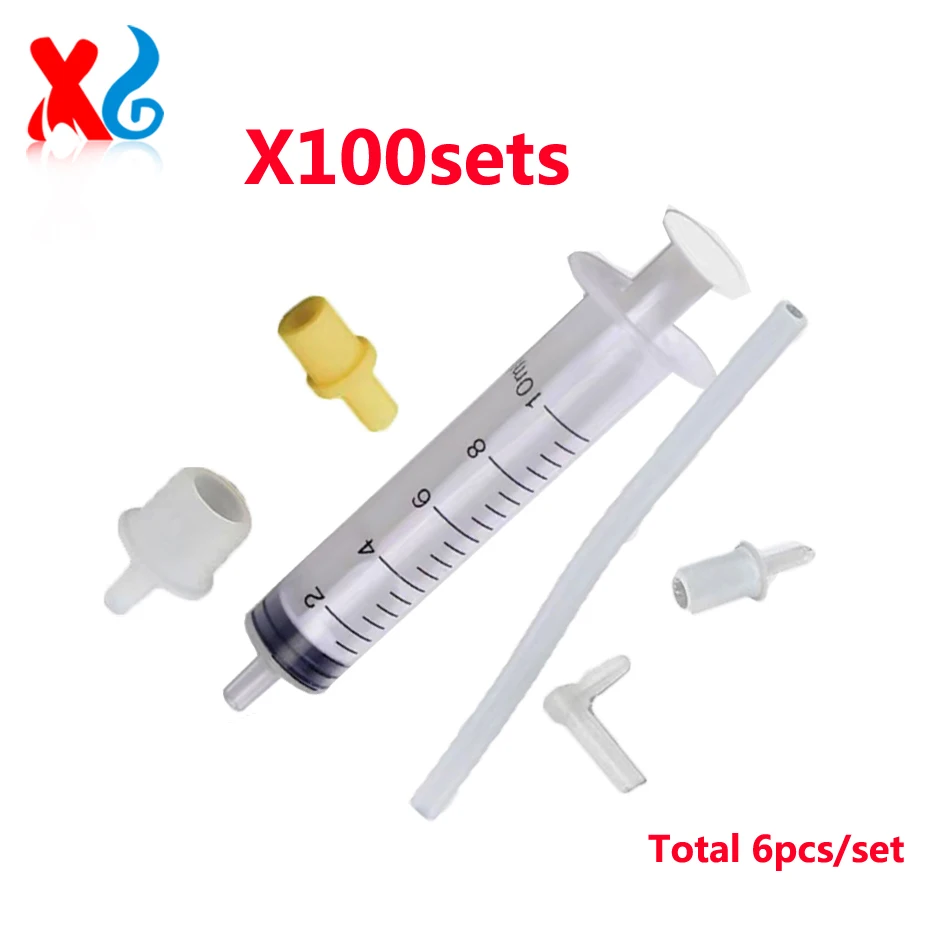 100X Printhead Maintenance Repair Cleaning Liquid Kits Pigment Sublimation Dye Ink Print Head Clean Tool Sets for Epson Canon HP