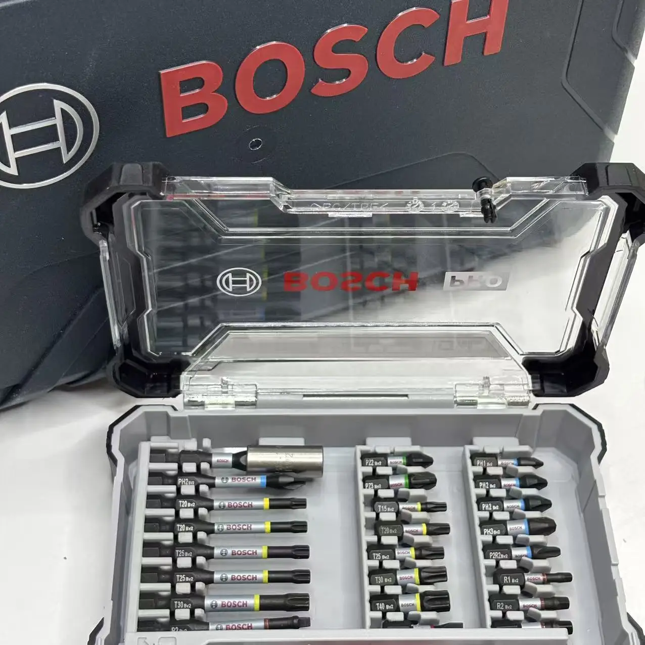 BOSCH 2608521U75 PRO Impact Screw Bit Set 24-piece Accessories Screwdriver Bits With Magnetic Suction Rod gallery 2