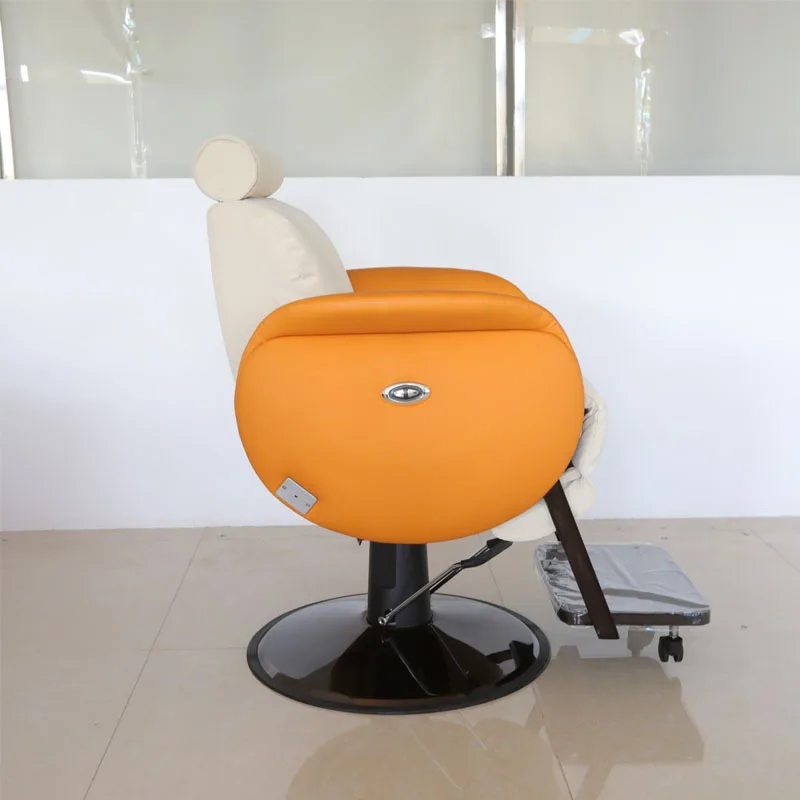 M1L Special electric reclining barber chair for barber shop, high-end barber salon beauty salon chair rotates and lifts