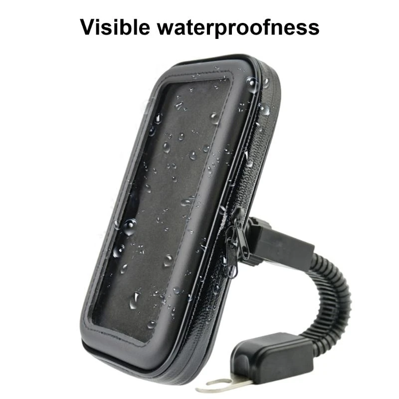 Phone Hold Waterproof & Adjustment Phone Stand Simple Install Rack