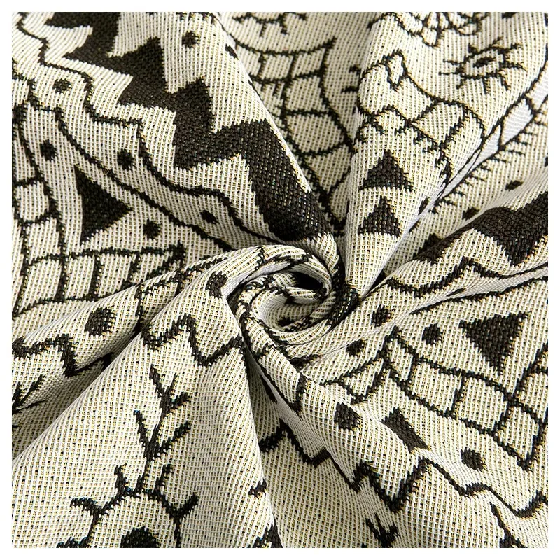 Vintage Geometric Flower Throw Blanket for Sofa Bed Boho Woven Jacquard Outdoor Camping Blankets with Tassel Tapestry Tablecloth