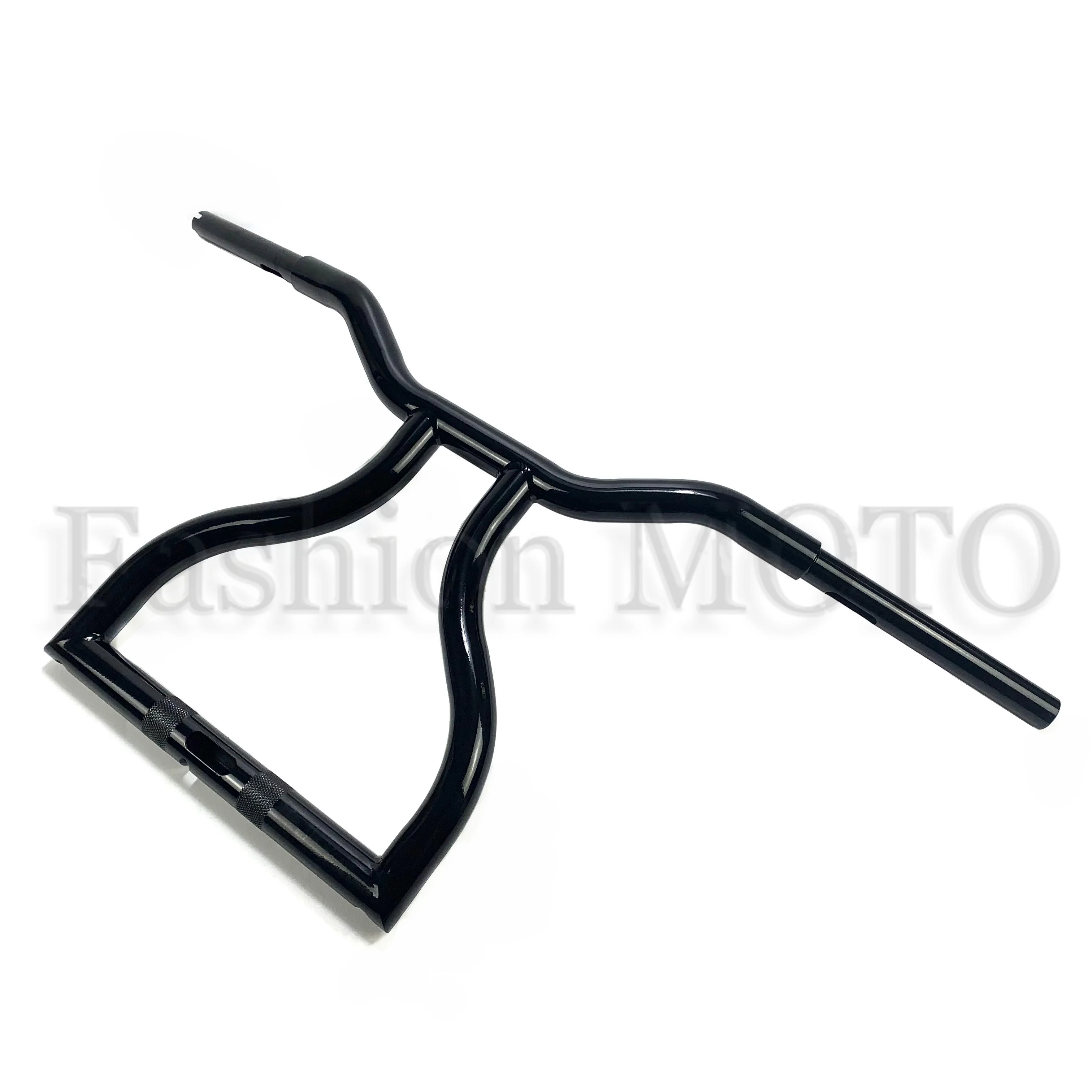 Manubrio moto 32mm 1-1/4 pollici Ape Hanger T Bar per Harley Road Glide 2014-2023 Volante moto Nero