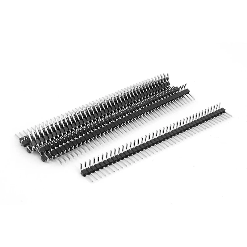 5/10pcs Right Angle Single Row 40-pin 2.54mm Male Header for Breadboard