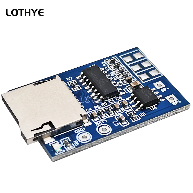 GPD2846A TF Card MP3 Decoder Board 2W Amplifier Module for Arduino GM Power Supply Module