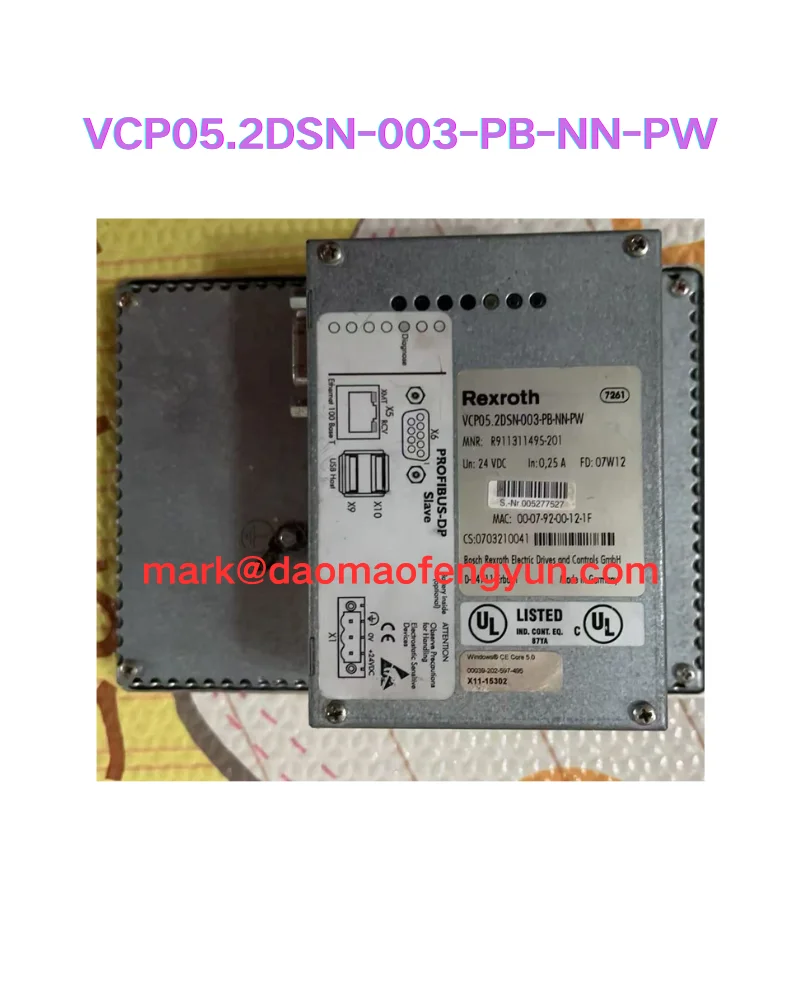 

VCP05.2DSN-003-PB-NN-PW Used VCP05 touch screen test OK