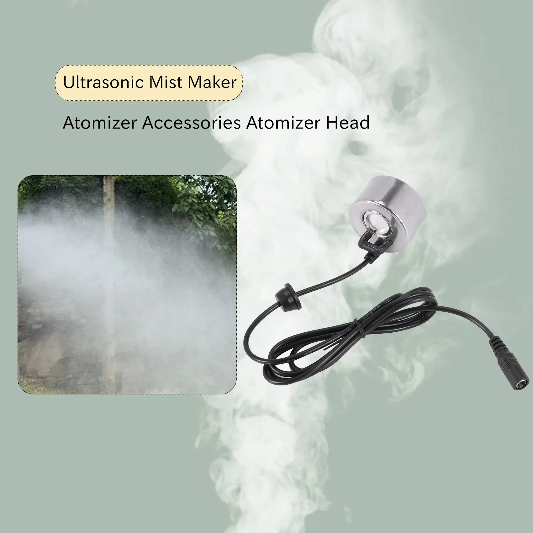 A94E-2 шт. 45 мм увлажнитель ультразвуковой туманообразователь промышленный инкубатор 24 В распылитель распылитель головка Fogger