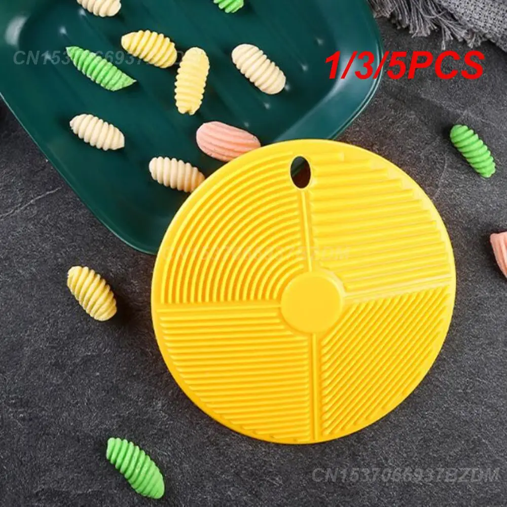 1/3/5PCS Multi Purpose Yellow Cooking Tool Pasta Pastry Board for HouseholdKitchen Supplies Mould Macaroni Boards