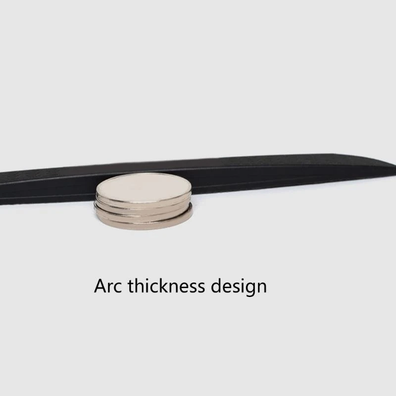 4 Pack Car Door Protective Bar Strips Stickers Prevent Scratches Extend Door Lifespans Parking Safety Everyday Use