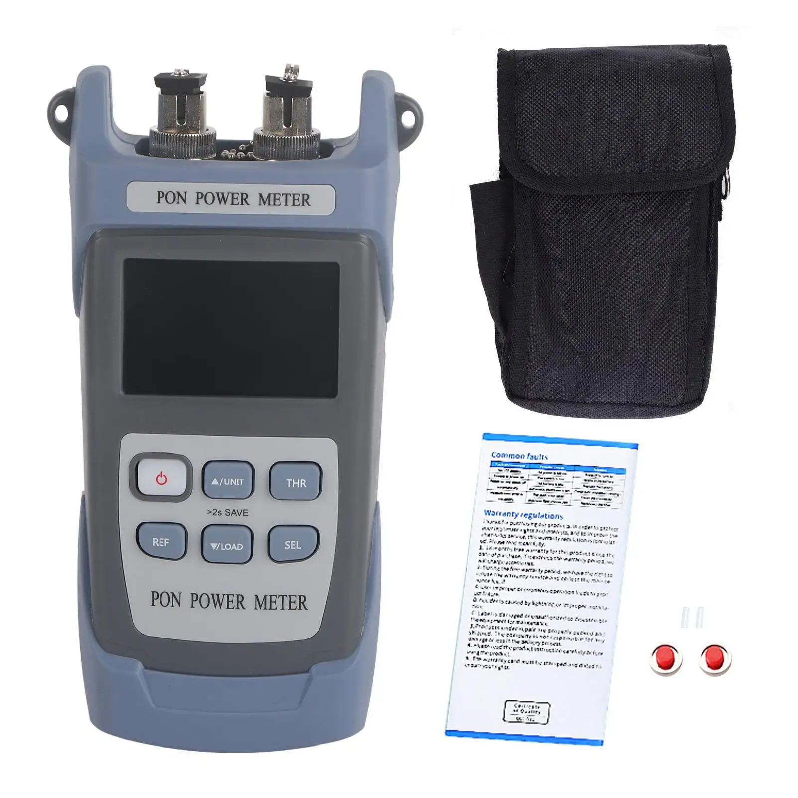 

Digital Optical Power Meter Test Kit for PON Cables - Testing Tool with Display