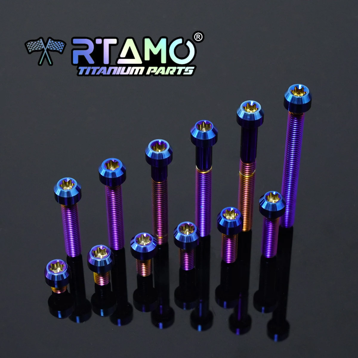 RTAMO M5X10-50 bulloni in titanio interruttore bulloni serbatoio olio viti a testa Torx (1 pz)