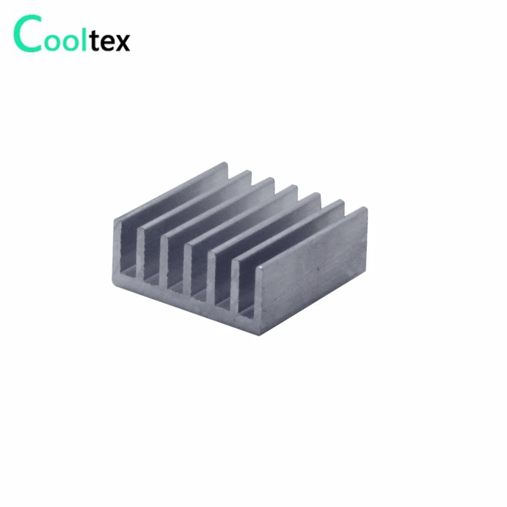 50 stuks Geëxtrudeerd Aluminium heatsink 14x14x6mm koellichaam voor Chip VGA RAM LED IC elektronische radiator KOELER koeling