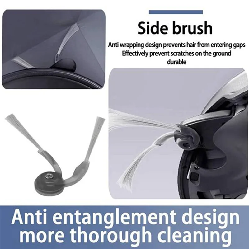 KEOL-For Roborock Saros 10R / Roborock S9 Maxv Slim / G20S Ultra Spare Parts Brush Hepa Filter Mop Cloth Dust Bag Spare Parts