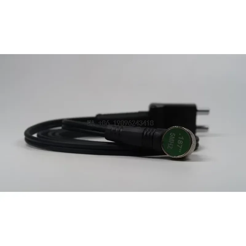 Wmwmnu 5.0 MHz 1/4 inch Hi Damped Dual Element Transducer for EQUV. DAKOTA Ultrasonic Thickness Probe
