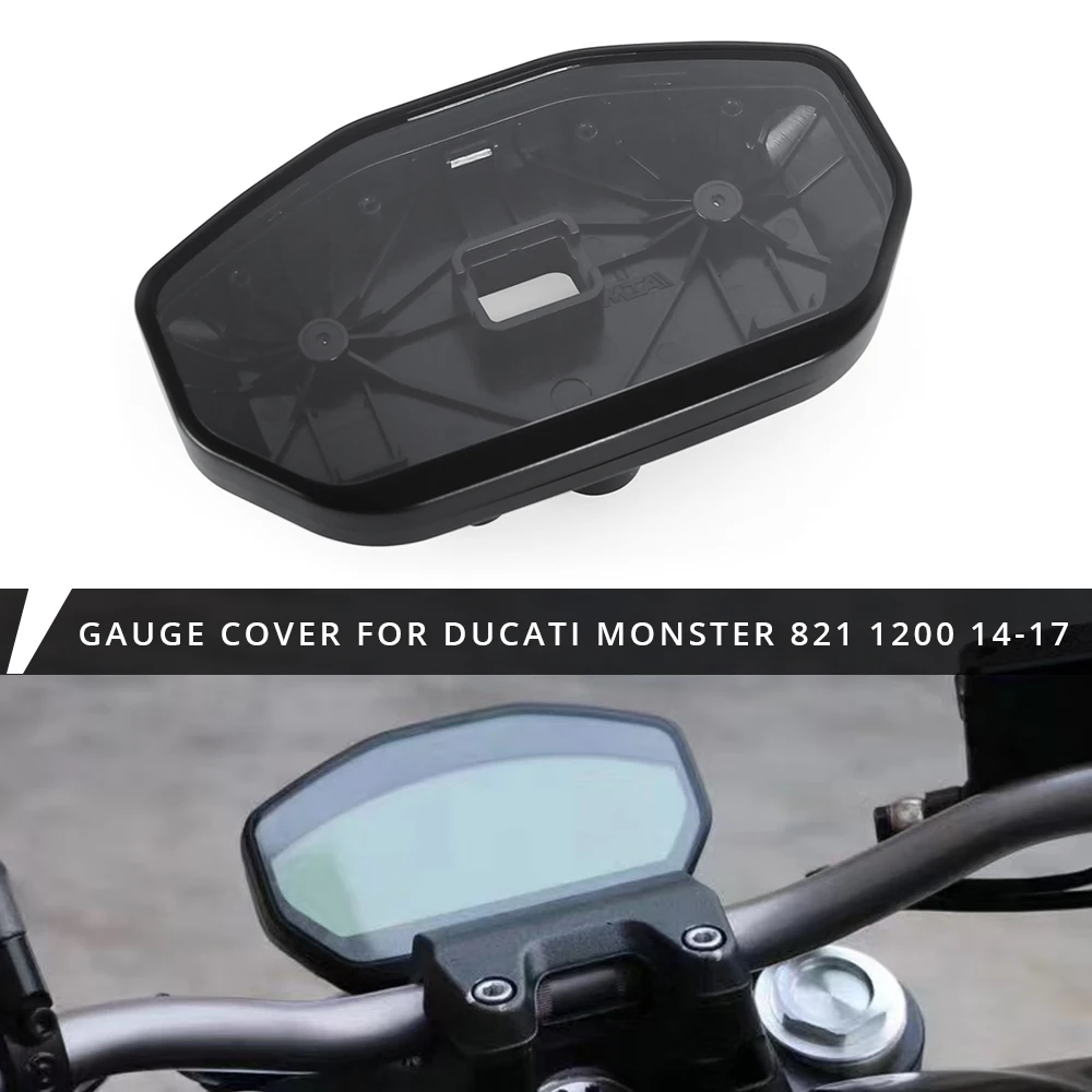 

For Ducati Monster 821 797 1200 2014 2015 2016 2017 Motorcycle Instrument Case Speedometer Gauge Tachometer Housing Gauge Cover