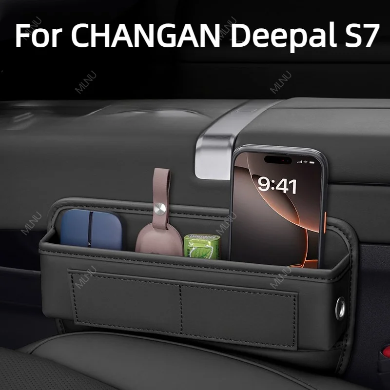 Seat Gap Filler For CHANGAN Deepal S7 2025 2024 2023 Accessories Leather Splash-Proof Noise-Cut Anti-Scratch Slim Fit Durable