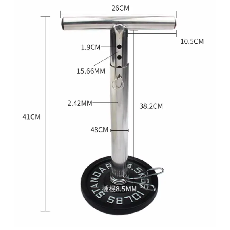 

Adjustable Kettlebell Grip Handle Home and Commercial Fitness Trainer Hip Back Lever Training