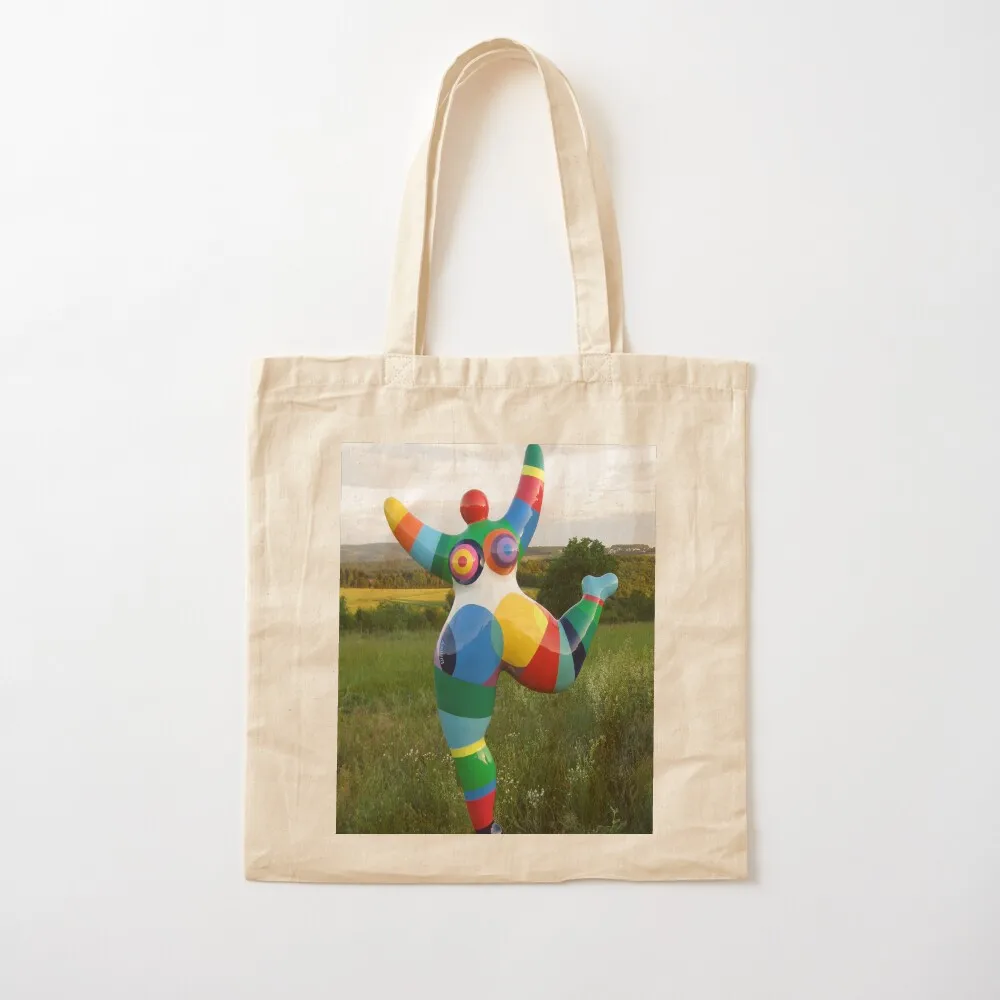 Biriney Nana - tribute to Niki de Saint Phalle Tote Bag custom bags large tote bag tote bag women Woman shopper