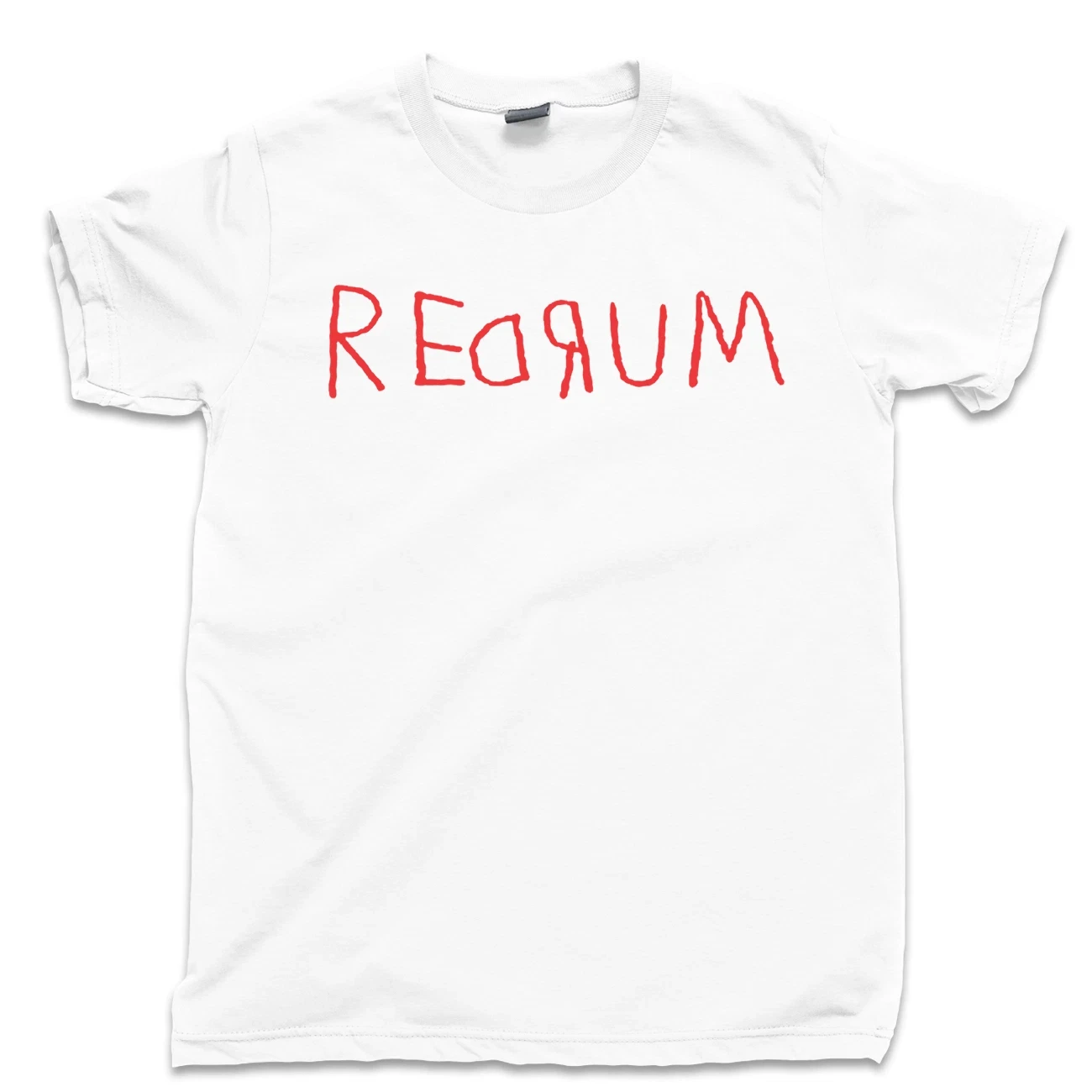 THE SHINING T Shirt REDRUM Stanley Kubrick Room 237 Horror Movie Tee Blu Ray DVD Streetwear Shirt  oversized t shirt