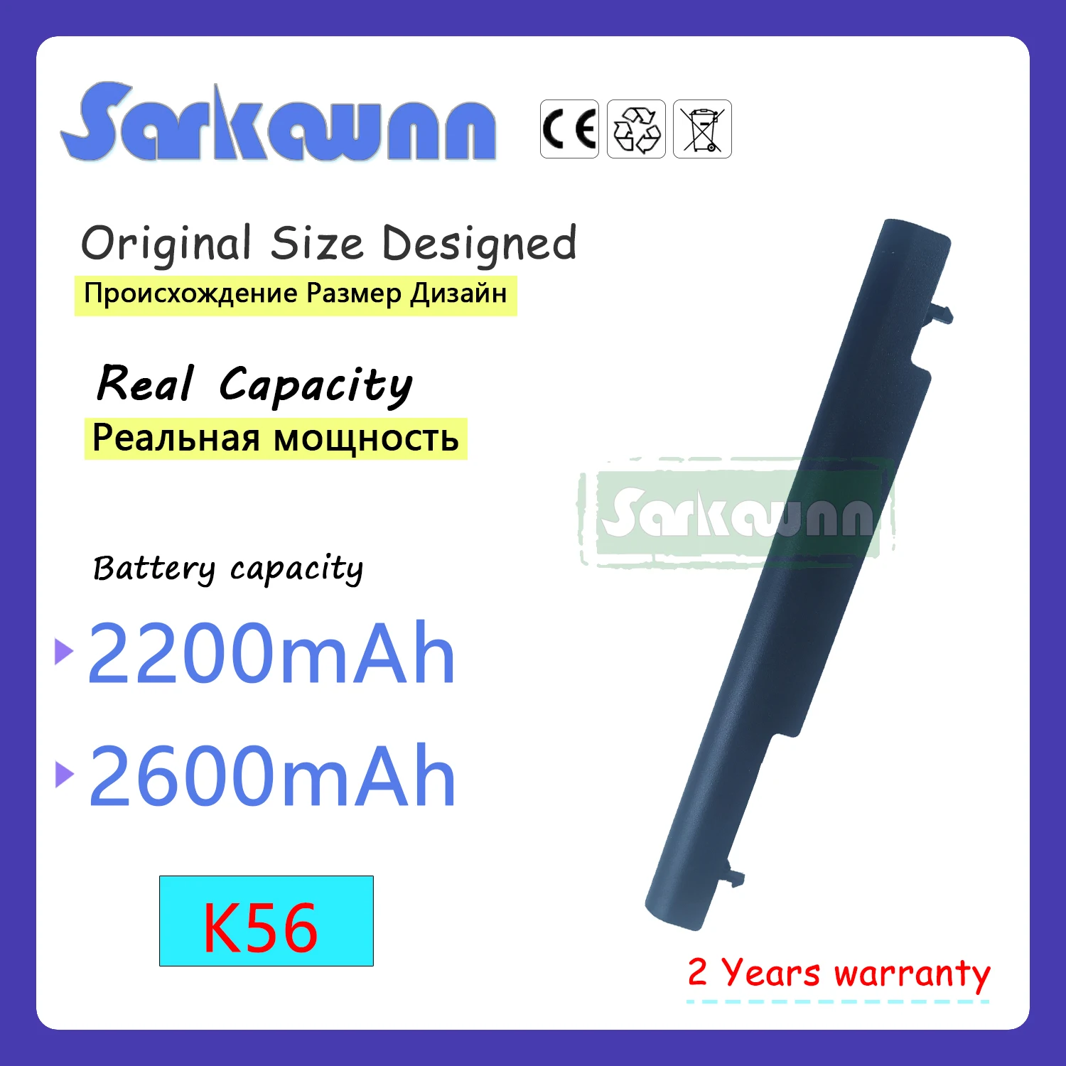 SARKAWNN asus a31k56 battery For ASUS A46 Ultrabook A46C A46CA A46CB A46CM A46V A56 Ultrabook A56C A56CA A56CB Series