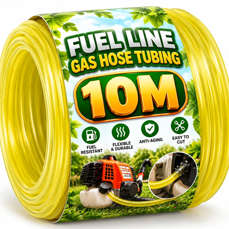 10/1M Fuel Line Hose Kits 4 Sizes Universal Replacement Gas Fuel Tubing for Chainsaw String Trimmer Blower Gardening Accessories
