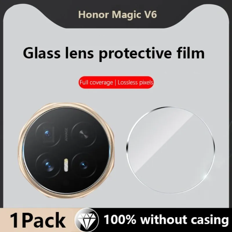 

Защитная пленка для объектива камеры Huawei Honor Magic V6 MagicV6 5G, закаленное стекло для задней панели